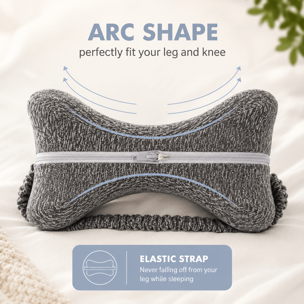 CloudRest SleepAlign™ Knee Pillow