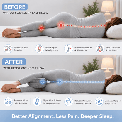 CloudRest SleepAlign™ Knee Pillow