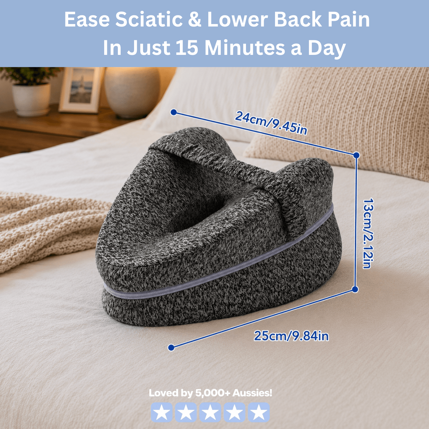 CloudRest SleepAlign™ Knee Pillow