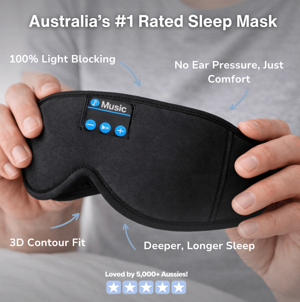 CloudRest™ DreamSync Sleep Mask